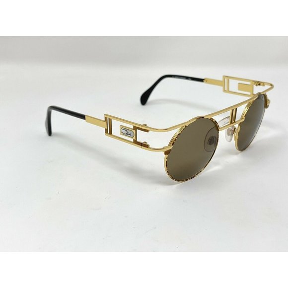 Cazal Vintage Eyeglasses Model 958 - Col. 33- Gold & Marble Brown - Picture 2 of 11